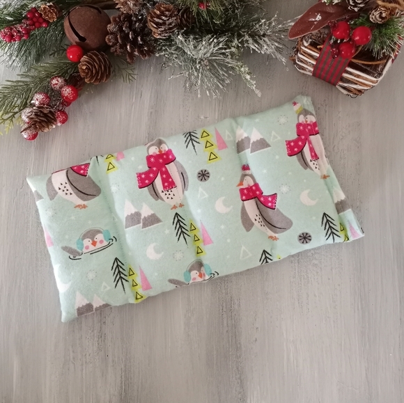 Microwavable Heating Pad Winter Penguins #2 - Picture 2 of 7